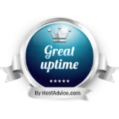 Great Uptime by HostAdvice